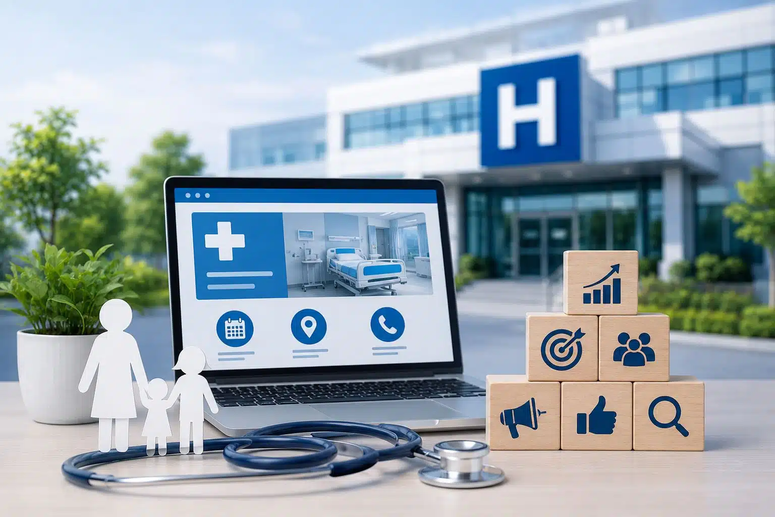10 proven ways to get more patients for your hospital using digital marketing, SEO, Google Business Profile, and patient engagement strategies.
