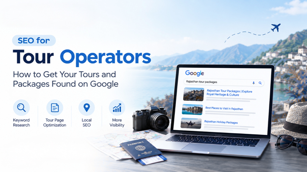 SEO for tour operators to improve Google rankings and promote tour packages online